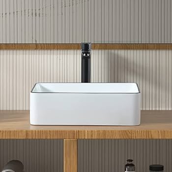 ①TOTO洗面ボウル 410x325x180 ガラス洗面ボウル 小さい 手洗い鉢 青 ブルー W250×D250×H85